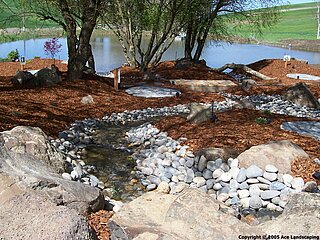 Dean & Shari's pond and water features Dean & Shari's pond and water features