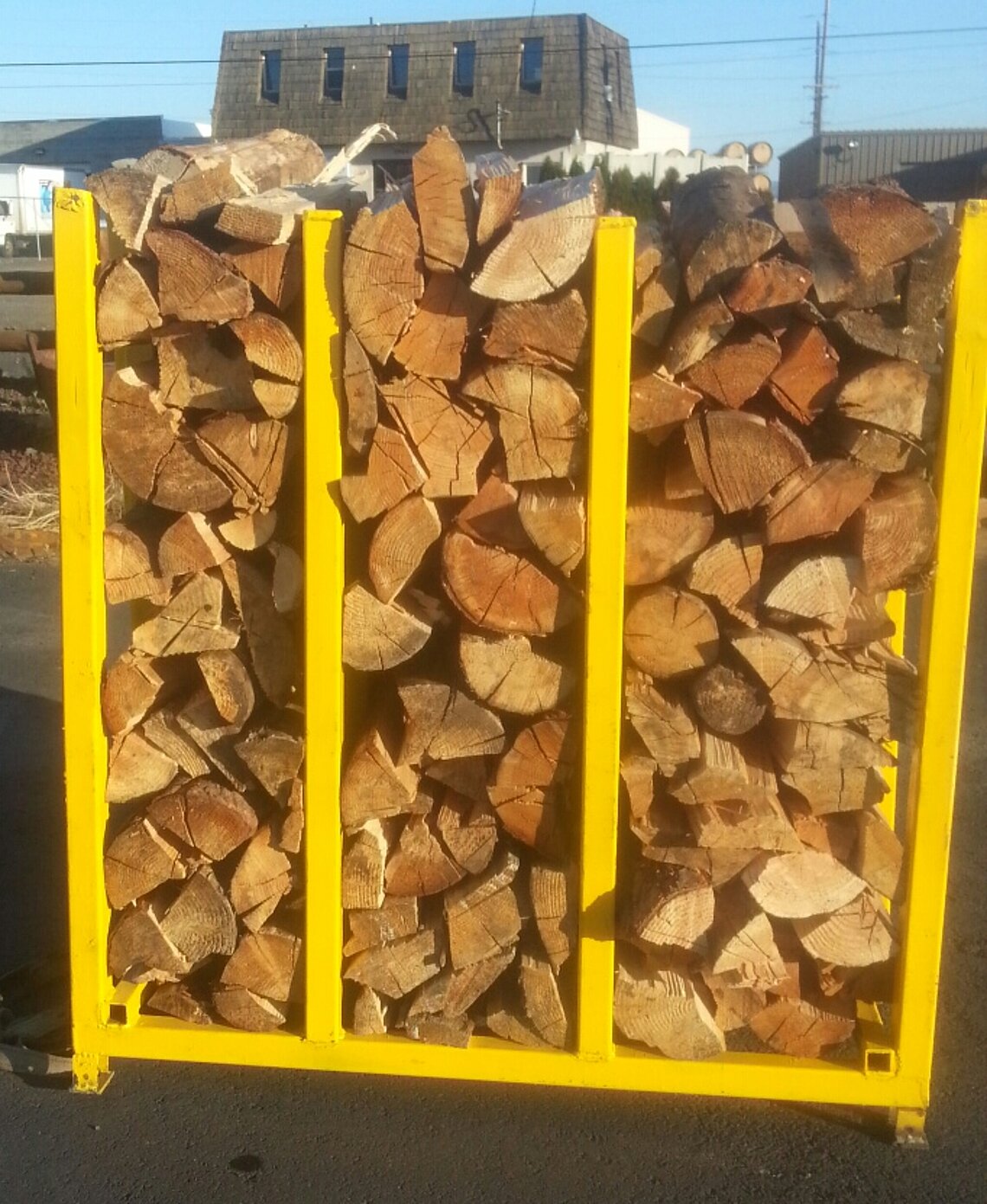 Seasoned firewood