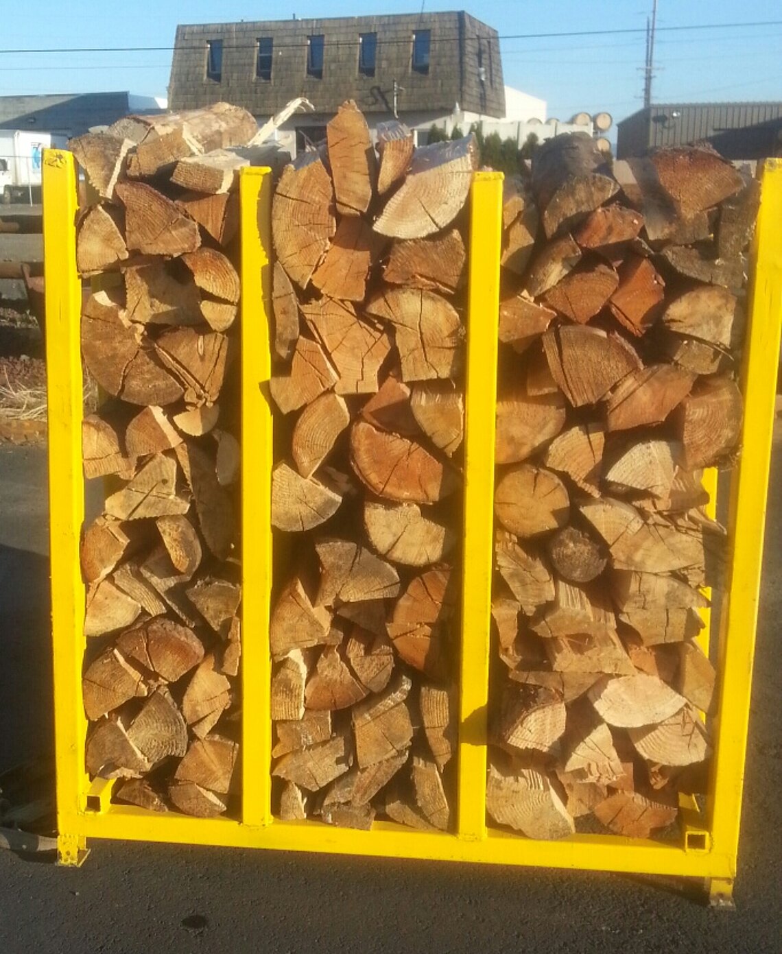 Seasoned firewood